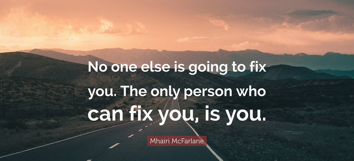 Fix yourself quotes