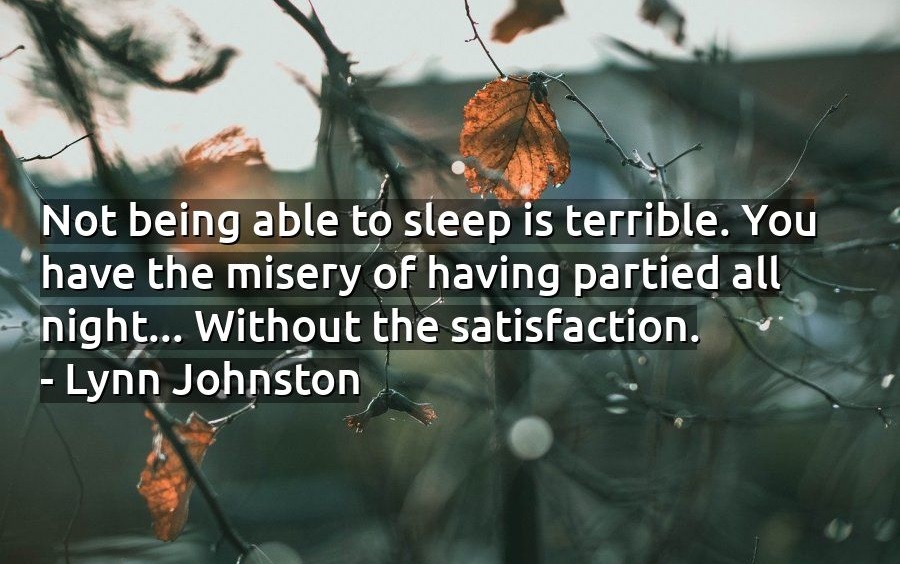 Insomnia Quotes
