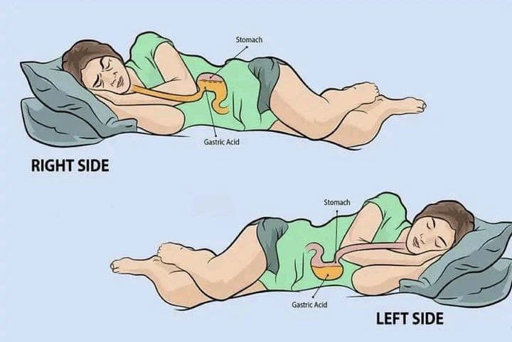 Benefits of Sleeping on the Left Side