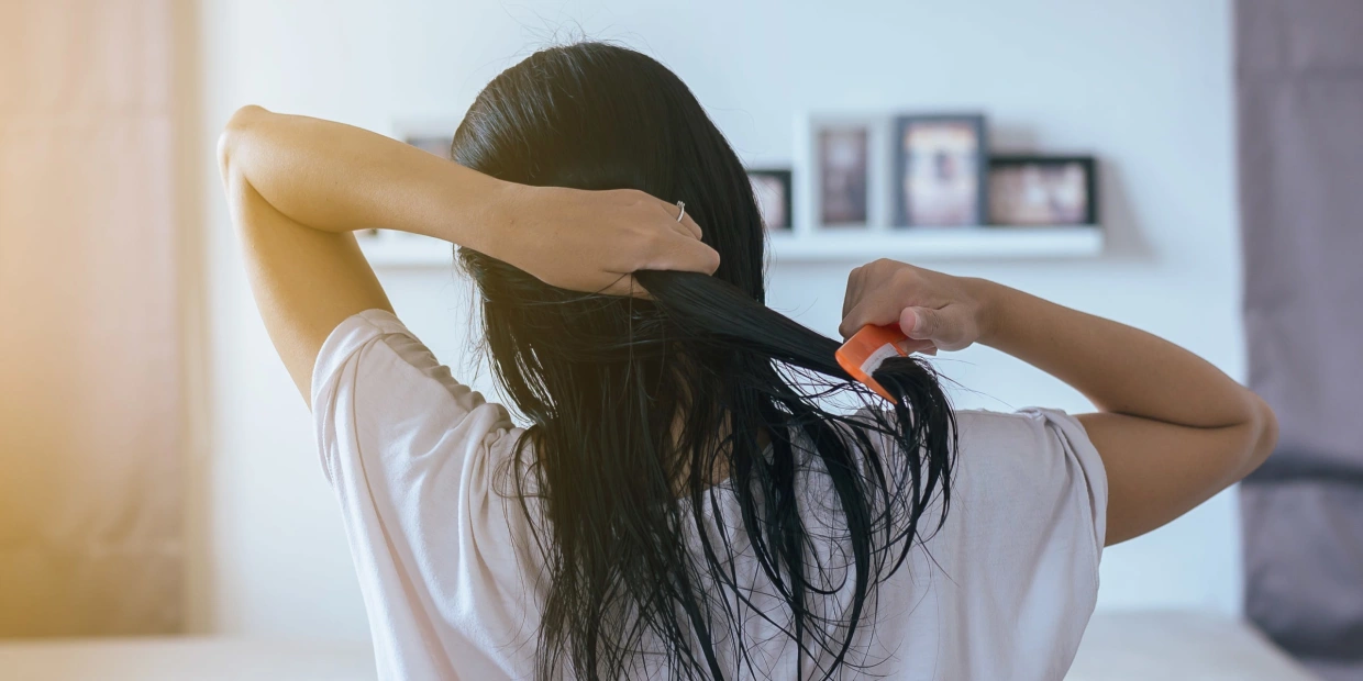 Keep Hair Dry Before Bed