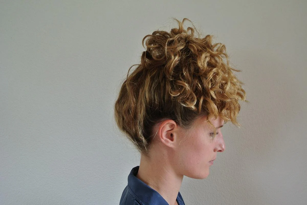 The Pineapple Method for Wavy Hair