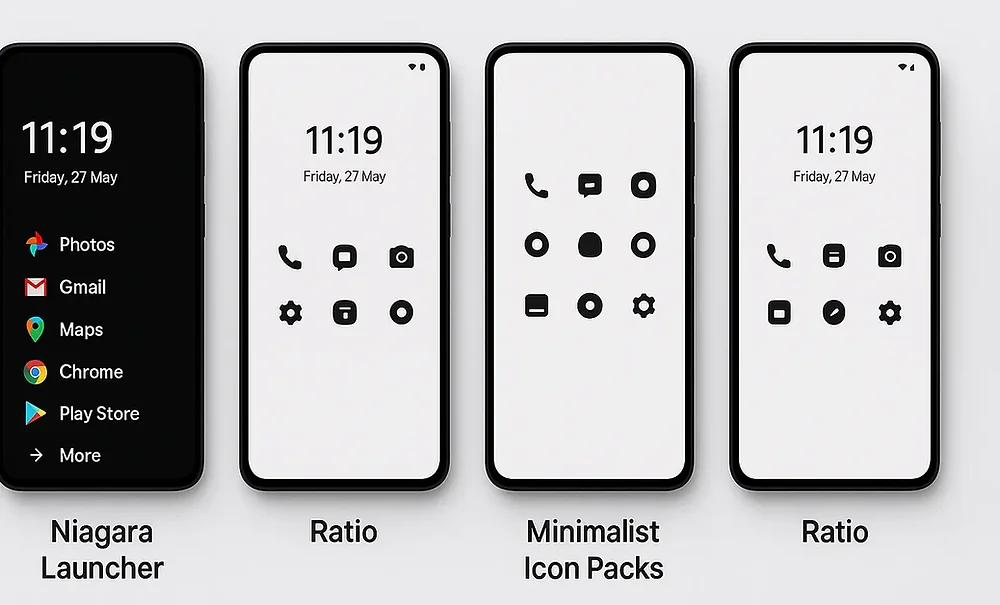 Use Minimalist Launchers and Widgets