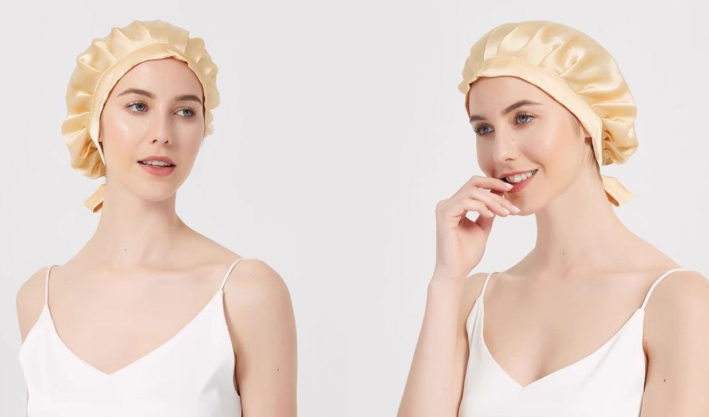 Use a Silk Bonnet or Satin Scarf